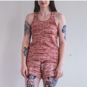 Misha & Puff chevron tank in space dye